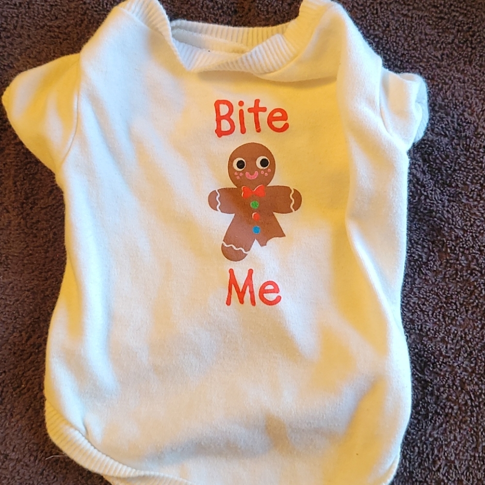 Bite Me XS-S Dog Shirt